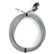 Fleet Engineers Cable Set, Roll-Up Door, 115.00 In. Cable, 7/16 Cable Eye, 7 X 7 Galvanized 025-01057 - alternate 2